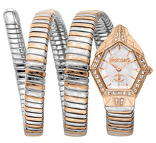 Load image into Gallery viewer, Just Cavalli Mesmerizing White Dial Two Tone Steel Strap Watch for Women - JC1L304M0075