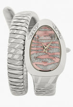 Load image into Gallery viewer, Just Cavalli Glam Evo 8 Pink Dial Silver Steel Strap Watch for Women - JC1L225M0015