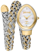 Load image into Gallery viewer, Just Cavalli Novara Mother of Pearl Dial Two Tone Steel Strap Watch for Women - JC1L264M0055
