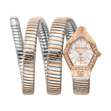 Load image into Gallery viewer, Just Cavalli Mesmerizing White Dial Two Tone Steel Strap Watch for Women - JC1L304M0075