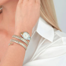 Load image into Gallery viewer, Just Cavalli After Party Silver Dial Two Tone Steel Strap Watch for Women - JC1L269M0065