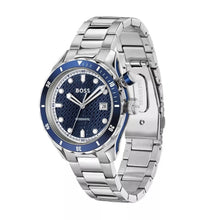 Load image into Gallery viewer, Hugo Boss Bossmatic Automatic Blue Dial Silver Steel Strap Watch for Men - 1514177
