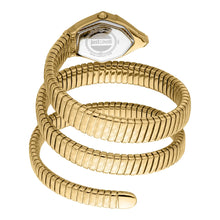 Load image into Gallery viewer, Just Cavalli Mesmerizing White Dial Gold Steel Strap Watch for Women - JC1L304M0025