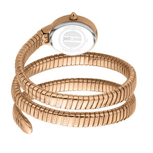 Load image into Gallery viewer, Just Cavalli After Party Green Dial Rose Gold Steel Strap Watch for Women - JC1L269M0035