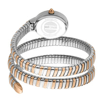 Load image into Gallery viewer, Just Cavalli After Party Silver Dial Two Tone Steel Strap Watch for Women - JC1L269M0065