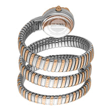 Load image into Gallery viewer, Just Cavalli Enchanting Silver Dial Two Tone Steel Strap Watch for Women - JC1L302M0065