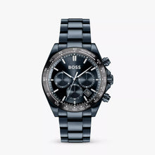 Load image into Gallery viewer, Hugo Boss Hero 2.0 Chronograph Blue Dial Blue Steel Strap Watch for Men - 1514270