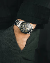 Load image into Gallery viewer, CHRONO SKULL THROWBACK EDITION - SILVER
