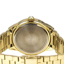 Load image into Gallery viewer, Bulova Multi Function Gold Dial Gold Steel Strap Watch for Women - 97N102