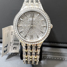Load image into Gallery viewer, Bulova Crystal Collection Silver Dial Silver Steel Strap Watch for Women - 96L243