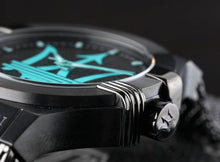 Load image into Gallery viewer, Maserati Potenza Aqua Edition Black Dial Black Mesh Bracelet Watch For Men - R8853144002