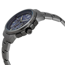 Load image into Gallery viewer, Maserati Successo Chronograph Blue Dial Black Steel Strap Watch For Men - R8873621005
