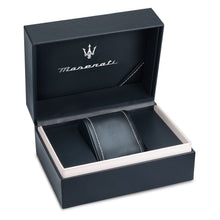 Load image into Gallery viewer, Maserati Successo Chronograph Blue Dial Gold Steel Strap Watch For Men - R8873621021