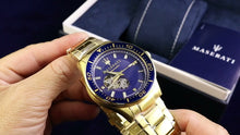 Load image into Gallery viewer, Maserati SFIDA Automatic Diamond Dial Limited Edition Watch For Men - R8823140004