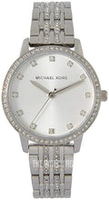 Load image into Gallery viewer, Michael Kors Melissa Quartz Silver Dial Silver Steel Strap Watch for Women - MK4367