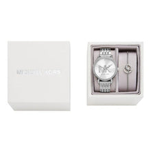 Load image into Gallery viewer, Michael Kors Melissa Quartz Silver Dial Silver Steel Strap Watch for Women - MK4370