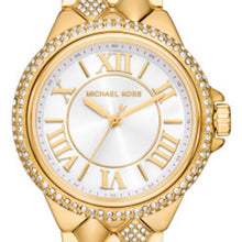 Load image into Gallery viewer, Michael Kors Camile Analog White Dial Gold Steel Strap Watch for Women - MK4801