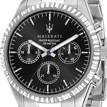 Load image into Gallery viewer, Maserati Competizione Chronograph Quartz Black Dial Watch For Men - R8853100023