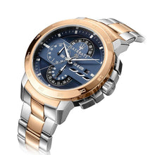 Load image into Gallery viewer, Maserati Ingegno Chronograph Blue Dial Two Tone Steel Strap Watch for Men - R8873619002