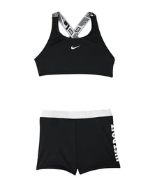 Girls' Crossback 2Piece Swimsuit :Black