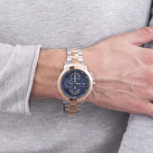 Load image into Gallery viewer, Maserati Ingegno Chronograph Blue Dial Two Tone Steel Strap Watch for Men - R8873619002