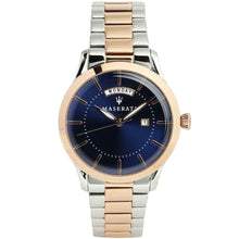 Load image into Gallery viewer, Maserati Tradizione Blue Dial Two Tone Steel Strap Watch For Men - R8853125001