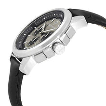 Load image into Gallery viewer, Maserati Successo 44mm Grey Dial Black Leather Strap Watch For Men - R8871621006