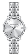Load image into Gallery viewer, Michael Kors Melissa Quartz Silver Dial Silver Steel Strap Watch for Women - MK4367