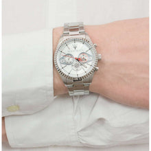 Load image into Gallery viewer, Maserati Competizione Chronograph White Dial Silver Steel Strap Watch For Men - R8853100017