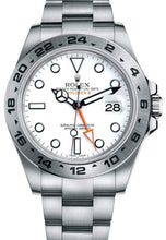 Load image into Gallery viewer, Rolex "Polar" Explorer II White Dial Oystersteel 42mm Men's Watch 216570-0001