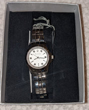 Load image into Gallery viewer, Bulova Classic Diamonds Silver Dial Silver Steel Strap Watch for Women - 96P121