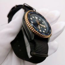Load image into Gallery viewer, Seiko 5 Sports Automatic Blue Dial Black NATO Strap Watch for Men - SBSA098