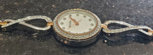Load image into Gallery viewer, Bulova Crystals Mother of Pearl Dial Two Tone Steel Strap Watch for Women - 98X108