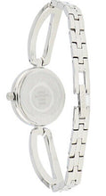 Load image into Gallery viewer, Bulova Crystal Black Mother of Pearl Dial Silver Steel Strap Watch for Women - 96L224