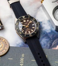 Load image into Gallery viewer, Seiko Prospex 1965 Diver's Modern Re-Interpretation Automatic Brown Dial Black Rubber Strap Watch For Men - SPB147J1