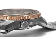 Load image into Gallery viewer, Seiko Prospex Sea Diver Automatic Brown Dial Silver Steel Strap Watch For Men - SPB240J1