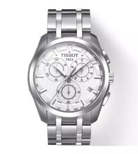Load image into Gallery viewer, Tissot T Classic Couturier Chronograph White Dial Silver Steel Strap Watch For Men - T101.617.11.031.00