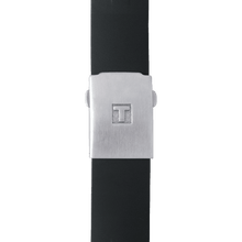 Load image into Gallery viewer, Tissot T Race Chronograph White Dial Black Rubber Strap Watch for Men - T048.417.27.037.00