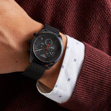 Load image into Gallery viewer, Tissot T Classic PR 100 Chronograph Black Dial Black Mesh Bracelet Watch For Men - T101.417.33.051.00