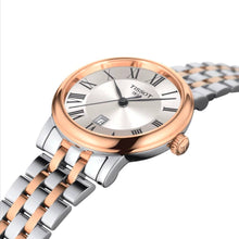Load image into Gallery viewer, Tissot T Classic Carson Premium Silver Dial Two Tone Steel Strap Watch For Men - T122.410.22.033.00
