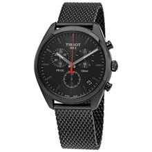 Load image into Gallery viewer, Tissot T Classic PR 100 Chronograph Black Dial Black Mesh Bracelet Watch For Men - T101.417.33.051.00