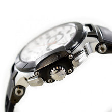 Load image into Gallery viewer, Tissot T Race Chronograph White Dial Black Rubber Strap Watch for Men - T048.417.27.037.00
