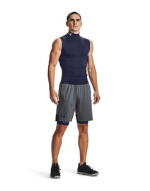 Men's HeatGear Pocket Long Shorts :Midnight Navy