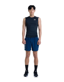 Men's HeatGear Sleeveless :Black