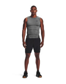 Men's HeatGear Sleeveless :Carbon Heather