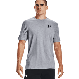 Men's Sportstyle Left Chest Tee :Steel