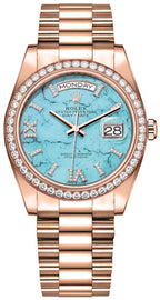 Rolex Day-Date 36 President Bracelet Unisex Watch 128345RBR-0064