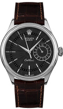 Load image into Gallery viewer, Rolex Cellini Date Domed &amp; Fluted Double Bezel Men's Watch 50519
