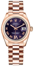 Rolex Datejust 31 Purple Dial Women's Watch 178245F-0033