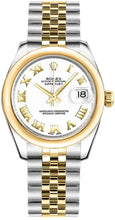 Load image into Gallery viewer, Rolex Datejust 31 White Dial Two Tone Watch 178243-0067